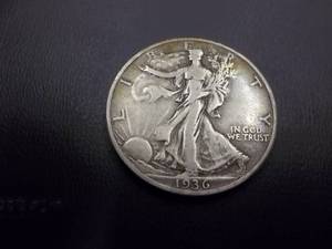 1936 S Walker Half Dollar