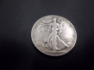 1938 D  Walker Half Dollar