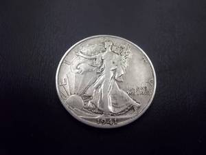 1941 S Walker Half Dollar