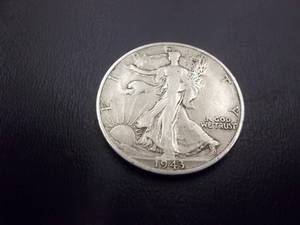 1943 S Walker Half Dollar