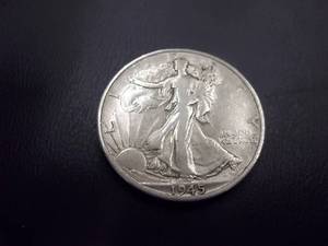 1945 S Walker Half Dollar