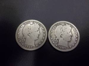 1907, 1907 O Barber Quarters