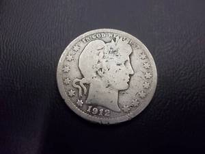 1912 S Barber Quarter