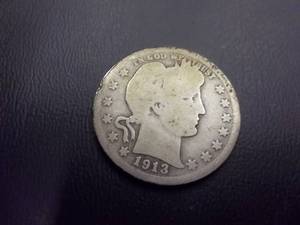 1913 Barber Quarter