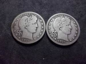 1916, 1916 D Barber Quarters