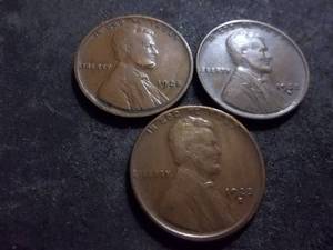 1925 P,D,S Lincoln Cents