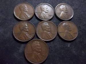 1933 P,D, 1934 P,D, 1935 P,D,S