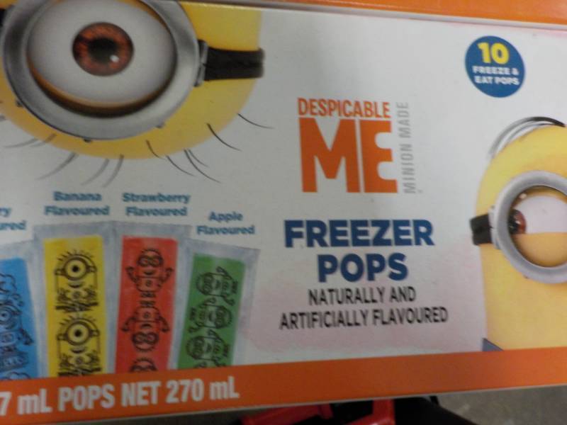 5 Despicable ME Freezer Pops and To...