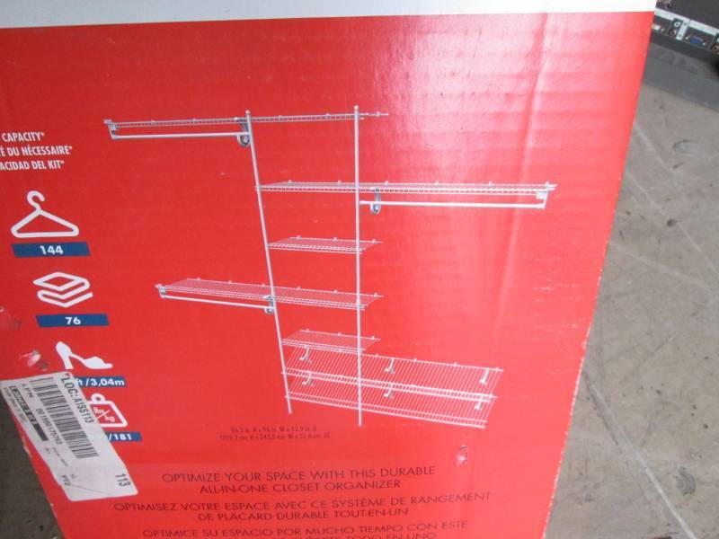 ClosetMaid SuperSlide 5 ft. to 8 ft...