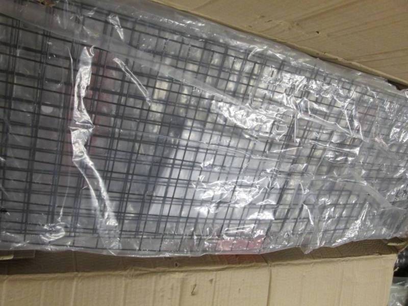 9-Cubby Wire Wall Unit open box Ret...