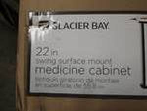 Glacier Bay 22 inch Surface Mount Bathroom Medicine Cabinet open box (#44)