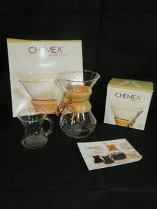 6 Cup classic Chemex Coffee Maker