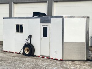 2006 Pro-Fish Drop-Axle Towable Fish House  Camper Trailer