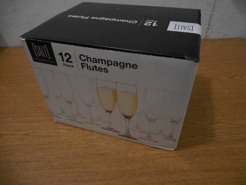 lot 84 image: SALT Toasting Flutes (Set of 11)