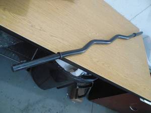 lot 68 image: Cap Barbell 47-Inch Standard Solid E-Z Curl Bar