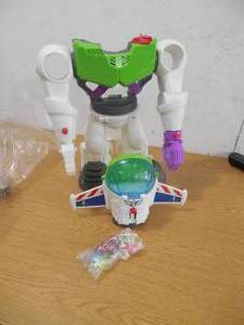 lot 76 image: BUZZ LIGHT YEAR TOY ROBOT