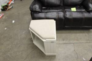 lot F12 image: CORNER BENCH WITH STORAGE
