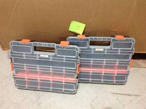 Set of 2 HDX STORAGE BOX DAMAGE