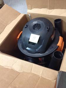 RIDGID 10 Gal. 6.0 Peak HP Stainless Wet Dry Vac USED in good condition