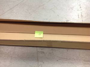 YOW White 1 in. Light Filtering Vinyl Blind - 54 in. W x 84 in. L new