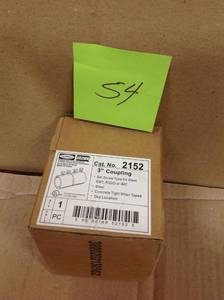 RACO EMT 3 in. Set Screw Coupling new