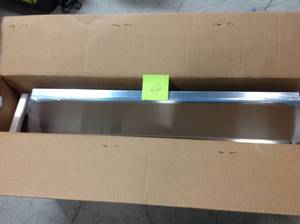 Broan 42000 Series 36 in. Under Cabinet Range Hood with Light in Stainless Steel not used