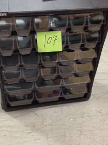 Husky 28-Drawer Small Parts Organizer in good condition