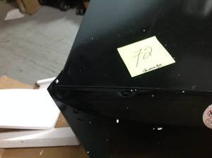 Husky 26 in. W 4-Drawer Rolling Cabinet Tool Chest in Gloss Black PLEASE SEE PHOTO DAMAGE