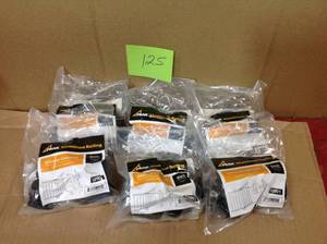 Lot of Peak Aluminum Railing Black Aluminum Universal Connector Rail Kit not used