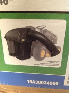Arnold 42 in. and 46 in. Double Bagger for Poulan Pro, Ariens and Husqvarna Riding Lawn Mowers (2010 and After)