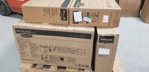 Pallet of custumer retuns of Nutone Hood Ranges diferents sizes