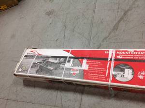 lot 19 image: Brinly-Hardy 48 in. Front Mount Dethatcher for ZTR Mowers not used