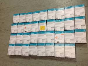 lot 30 image: Lot of 35 EcoSmart 60-Watt Equivalent A19 Non-Dimmable LED Light Bulb Soft White (4-Pack) new
