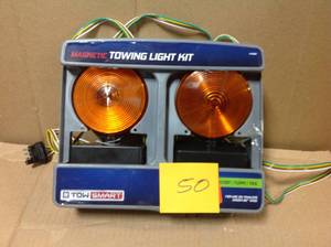 lot 50 image: TowSmart 80 in. Under Magnetic Towing Lights in very good condition