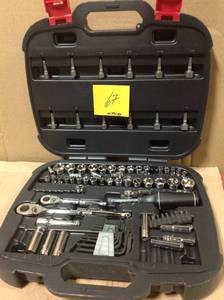 lot 67 image: Husky Mechanics Tool Set (92-Piece) MISSING Pcs