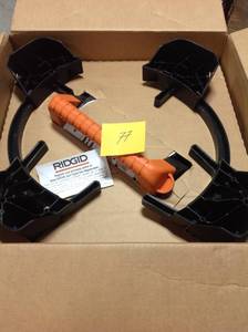 lot 77 image: RIDGID 16 gal. 6.5-Peak HP Stainless Steel Wet Dry Vac in very good condition