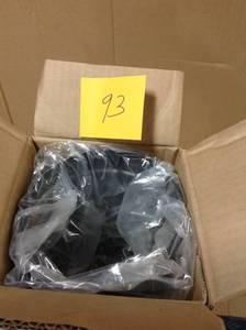 lot 93 image: DuraVent DuraBlack 6 in. x 48 in. Single-Wall Chimney Stove Pipe not used
