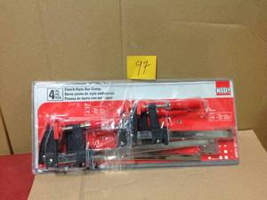 lot 97 image: BESSEY Clutch Clamp Set (4-Piece) in very good condition