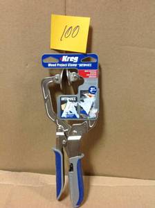 lot 100 image: Kreg 3 in. Automaxx Face Clamp in very good condition