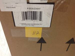 lot 112 image: Aircare SS390DWHT Space Saver Evaporative Humidifier in very good condition