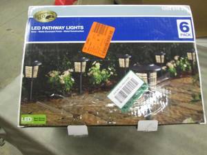 Hampton Bay 6-Light Black Integrate...