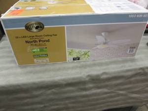 Hampton Bay North Pond 52 in. LED O...