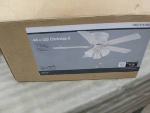 Clarkston II 44 in. LED Indoor Whit...