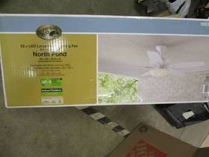 Hampton Bay North Pond 52 in. LED O...