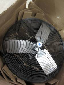 Schaefer 24 in. Black Oscillating W...