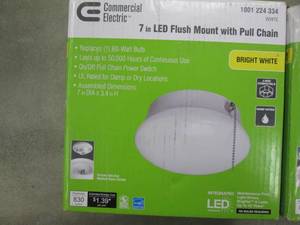 2 Commercial Electric Spin Light 7 ...