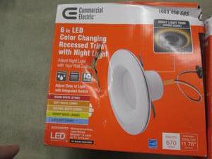 2 Commercial Electric 6 in. Selecta...