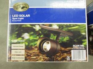 2 Hampton Bay Solar 45-Lumen Bronze...