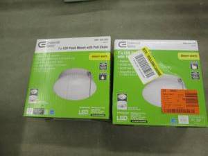 2 Commercial Electric Spin Light 7 ...