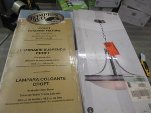 Hampton Bay Croft Pendant Fixture o...